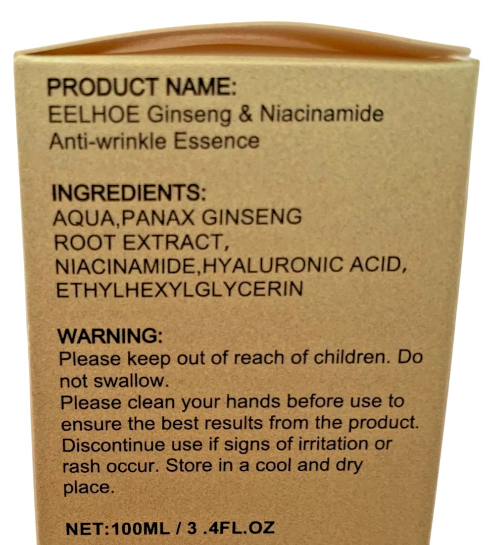 Ginseng anti Wrinkle Serum, Ginseng Polypeptide Anti-Ageing Essence 3.4oz/100ml