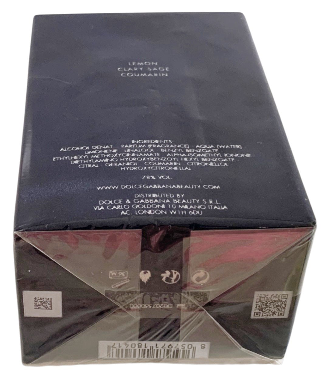 DOLCE & GABBANA POUR HOMME EAU DE TOILETTE SPRAY 200ml/6.7oz New Unperfect Box