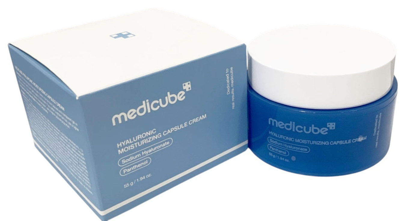 Medicube Hyaluronic Moisturizing Capsule Cream 1.94oz Korean Skin Care -  SEALED