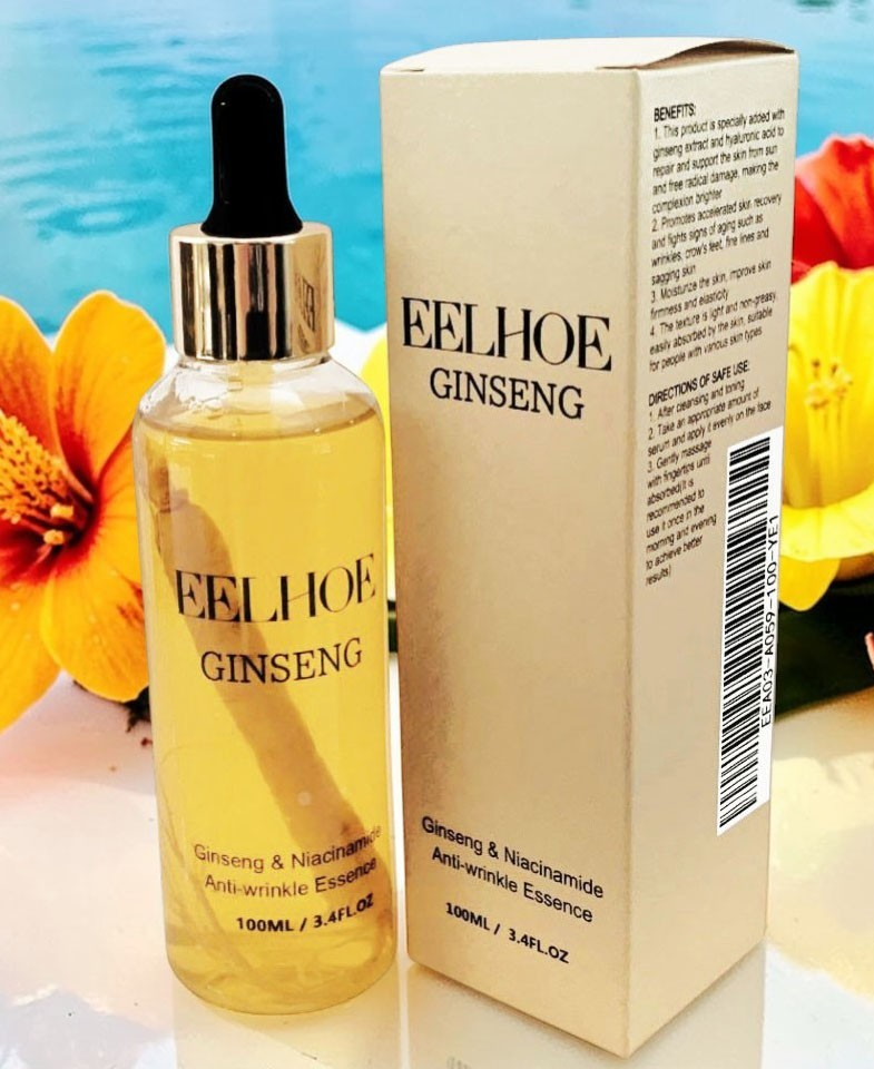 Ginseng anti Wrinkle Serum, Ginseng Polypeptide Anti-Ageing Essence 3.4oz/100ml