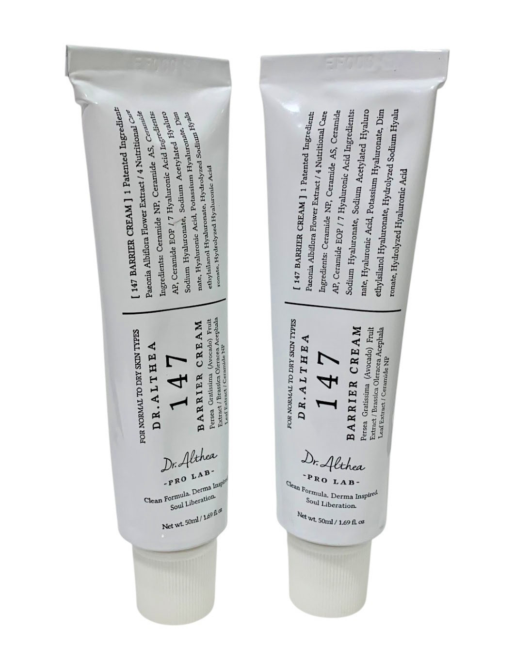 Dr. Althea 147 Barrier Cream Daily Skin Repair Cream 1.7oz Set of 2, Exp. 06/28