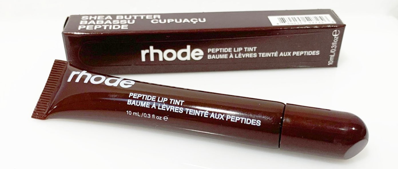 Rhode Peptide Lip Tint  10ml Shea Butter Sheer 3 pcs-Ribbon, Salty Tan, Espresso