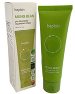 BEPLAIN Mung Bean pH-Balanced Cleansing Foam 80ml/2.7oz Fresh in Box Exp 08/28