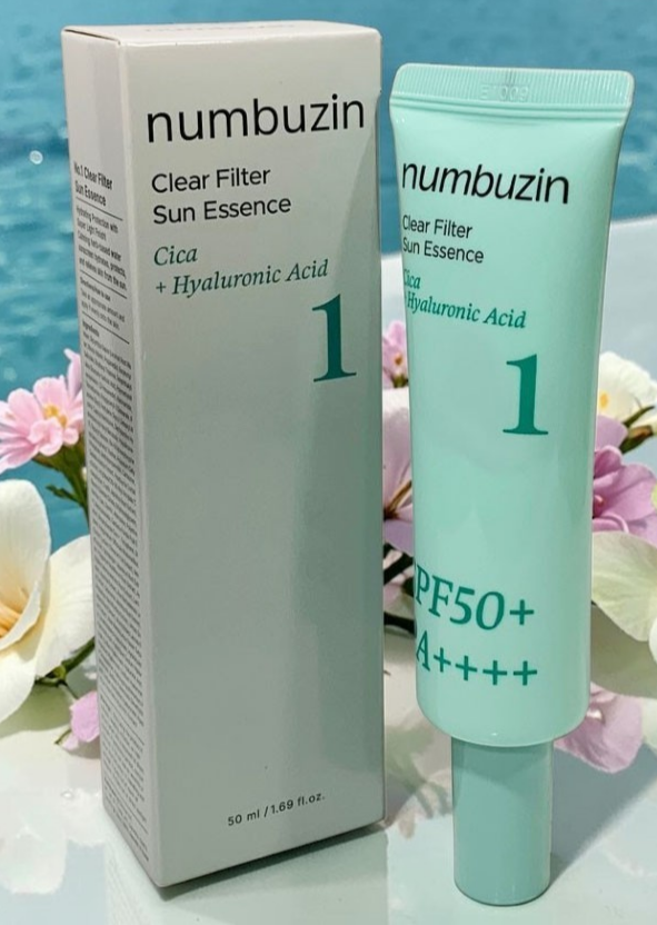 NUMBUZIN No.1 Clear Filter Sun Essence 50ml/1.69oz SPF50+ PA++++ EXP 03/28