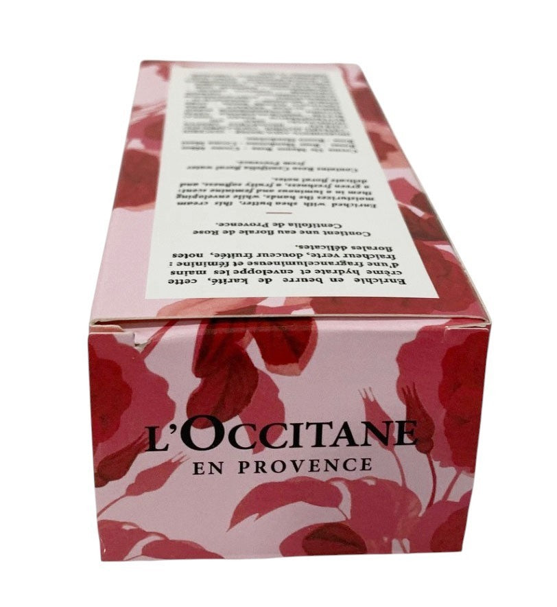 L'Occitane En Provence Rose Hand Cream 2.6 oz SET OF 2 NEW IN BOX