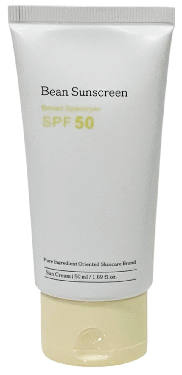 Bean Sunscreen-Lightweight SPF 50 No White Cast Sun Cream 50ml SET OF 2 Ex 08/28