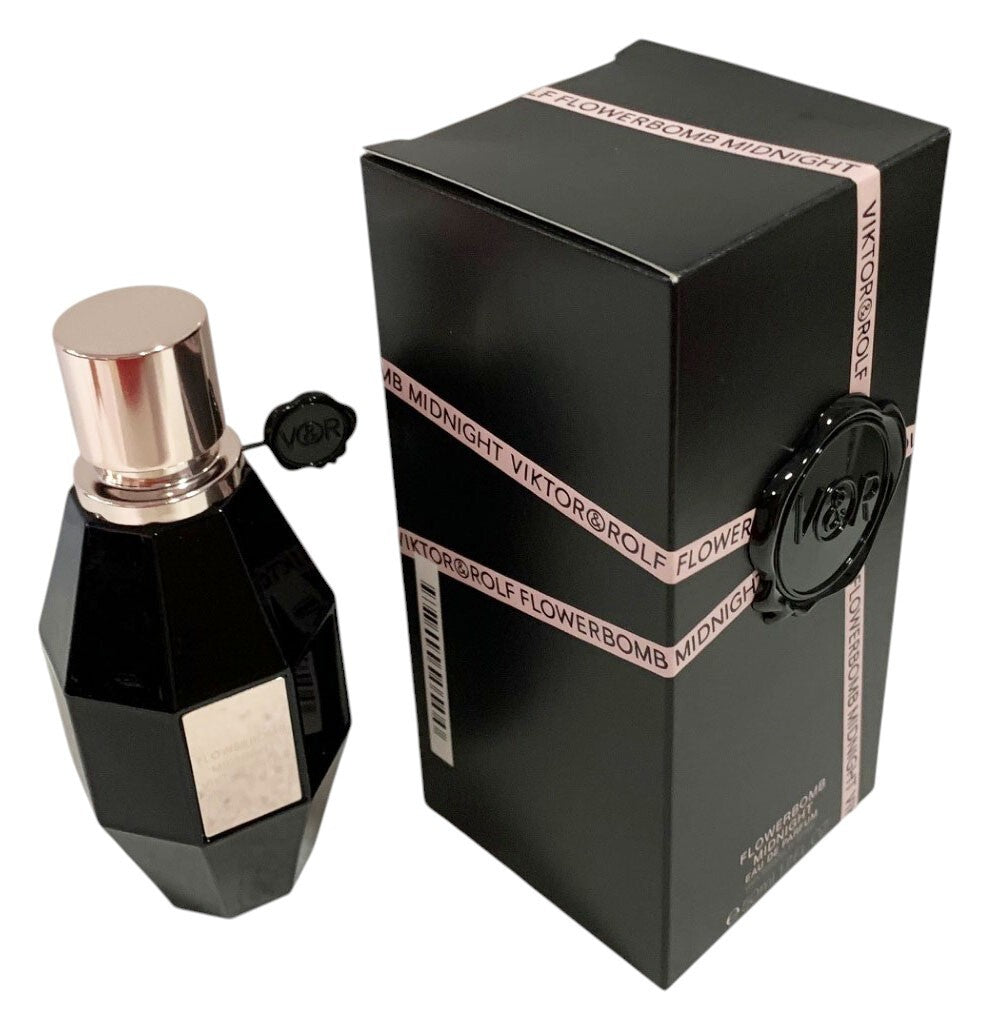 Viktor & Rolf Flowerbomb Midnight Eau de Parfum Spray - 50ml / 1.7oz Unsealed