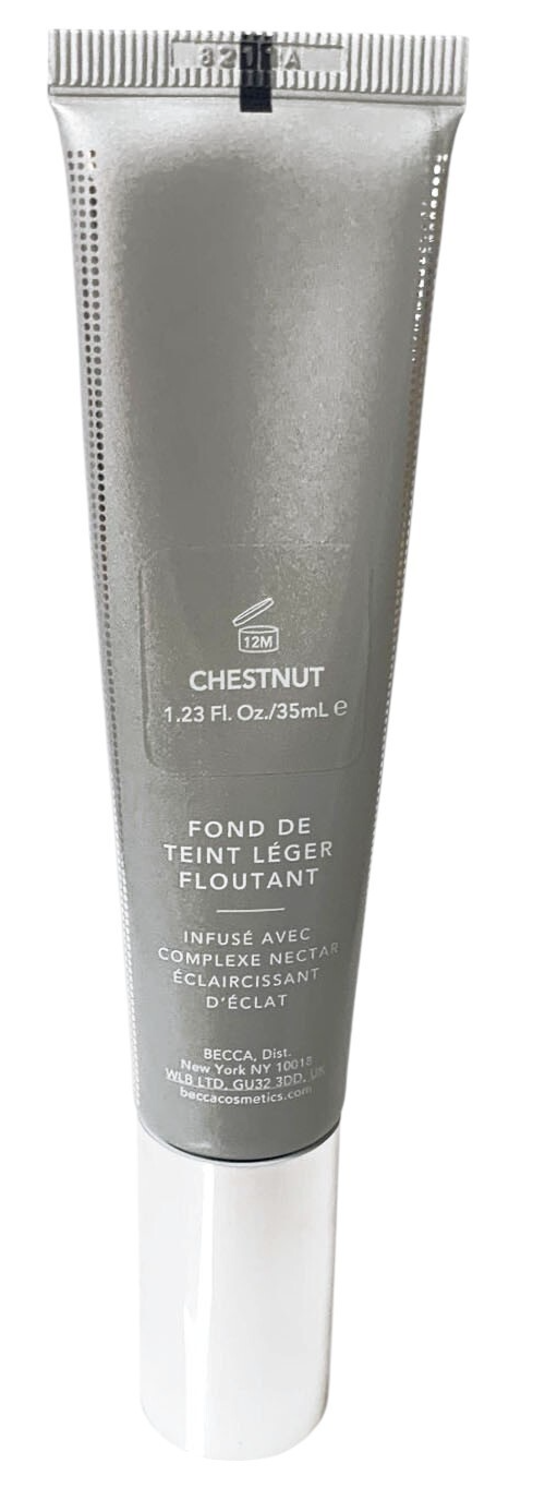 2-Becca Skin Love Weightless Blur Foundation Brightening Complex CHESTNUT 1.23oz