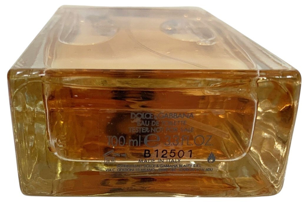 DOLCE & GABBANA EAU DE TOILETTE SPRAY 100ml /3.3oz for WOMEN New Same As Photo