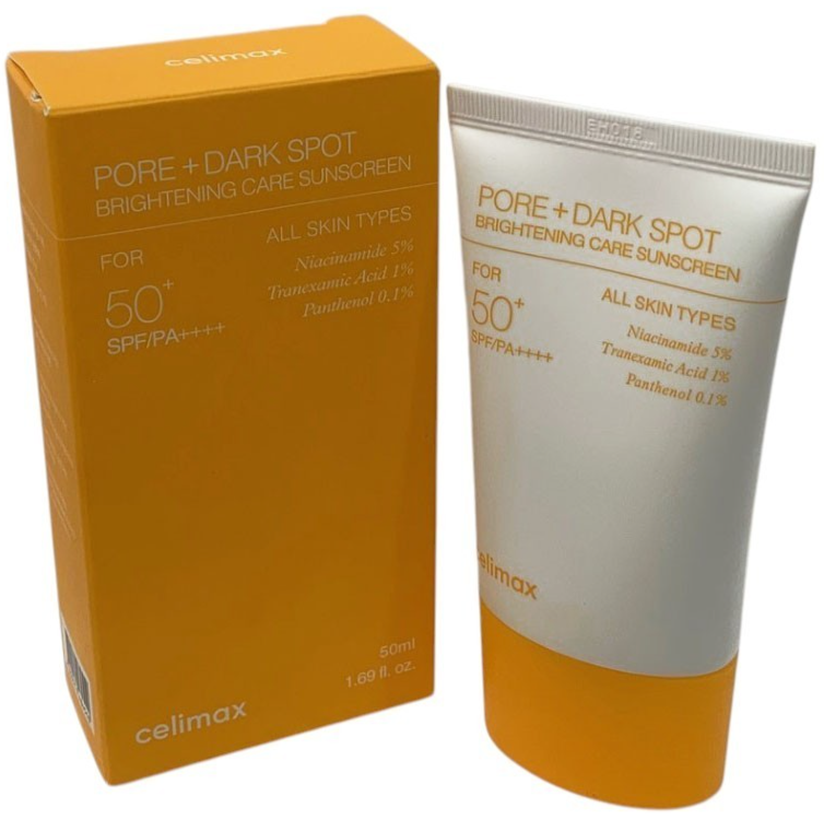 CELIMAX Pore+Dark Spot Brightening Care Sunscreen 50+ SPF/PA++++1.69oz Exp08/28