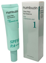 NUMBUZIN No.1 Clear Filter Sun Essence 50ml/1.69oz SPF50+ PA++++ EXP 03/28
