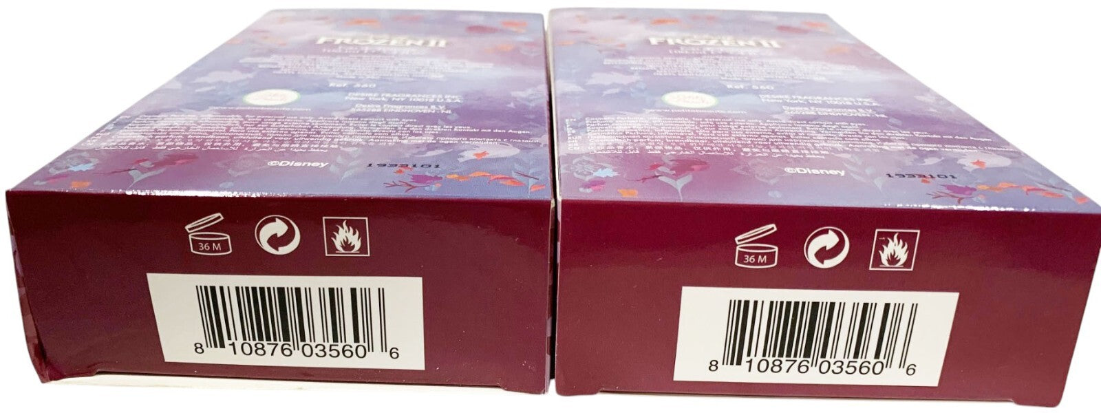 Disney Frozen II Anna 3.4 oz Eau De Toilette Spray By  Disney for Girls-Set of 2