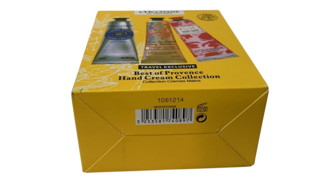 L'Occitane BEST OF PROVENCE HAND CREAM COLLECTION TRAVEL EXCLUSIVE 6 ps+GIFT BAG