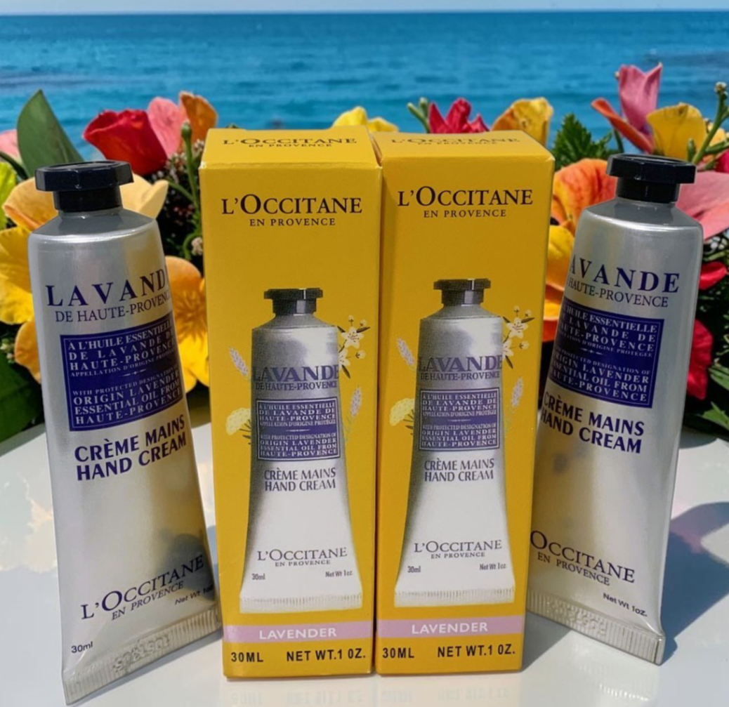 L'OCCITANE PROVENCE AROUND THE WORLD LAVANDER HAND CREAM 30mL/1oz SET OF 2