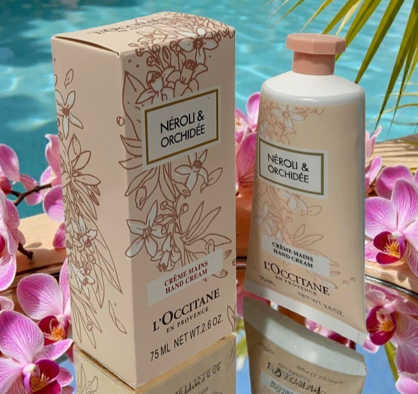 L'Occitane Neroli & Orchidee Hand Cream 75ml/2.6oz. New In Box