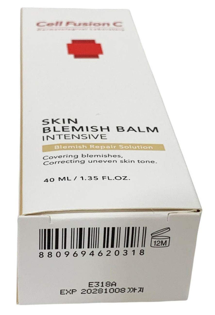 Cell Fusion C Skin Blemish Balm Intensive Repair Solutions 40ml/1.35oz Exp 10/28