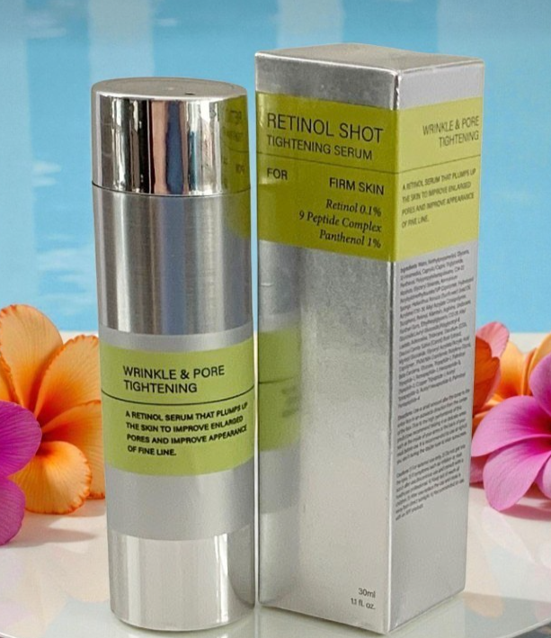 Retinol Shot Tightening Serum For Firm Skin 30ml/1.1oz New in Box Exp: 07/2028