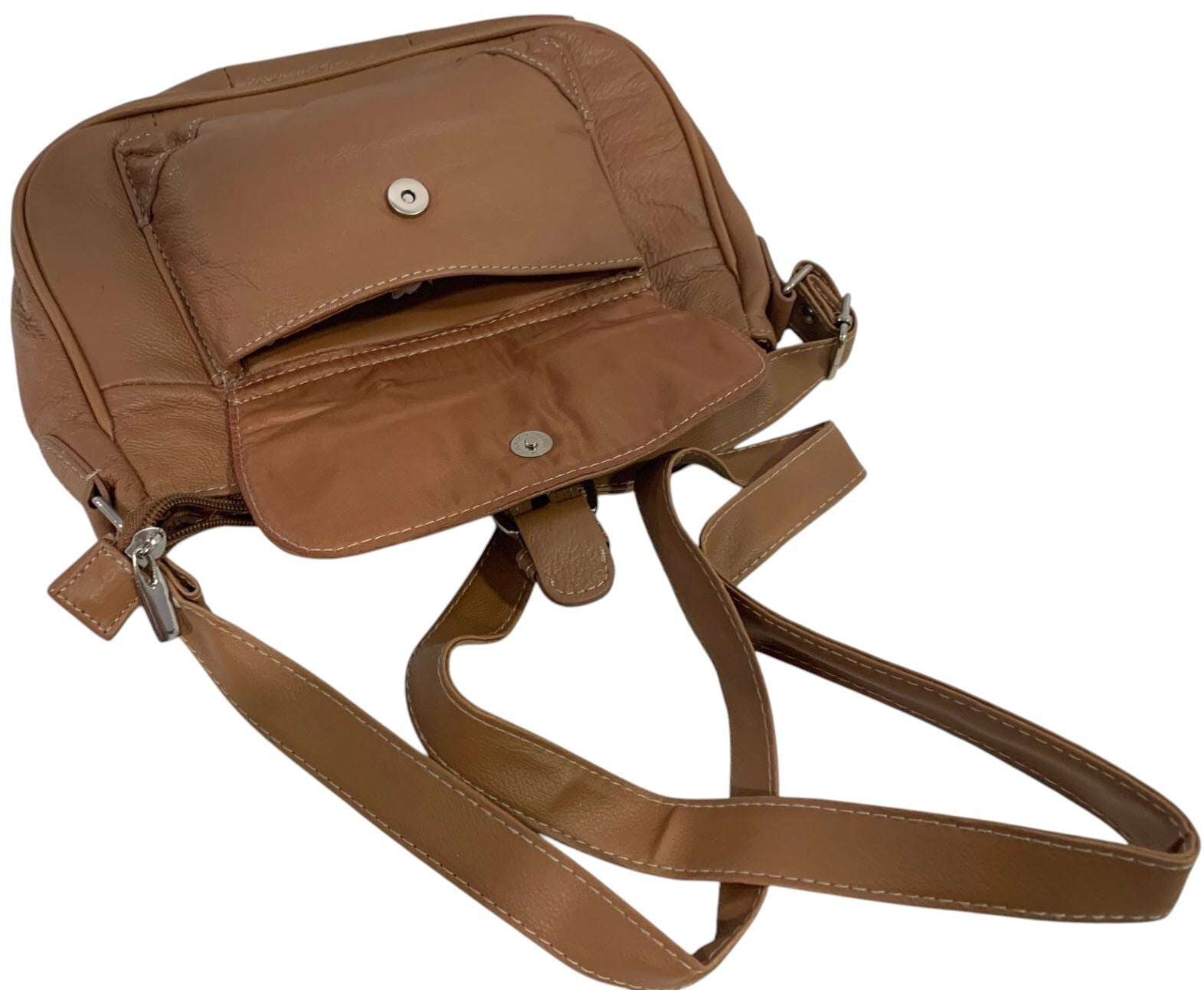 Brown Women Vintage Leather Messenger Cross Body Bag Handbag Purse Hobo Satchel
