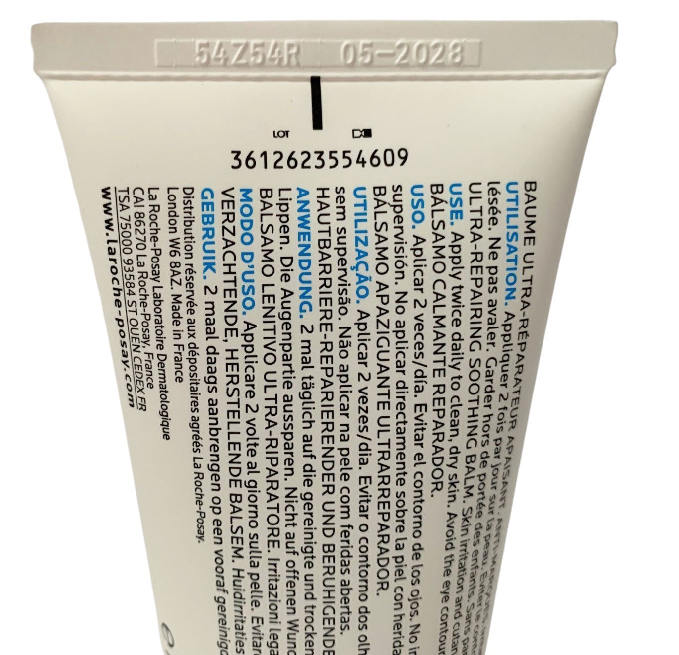 La Roche Posay Cicaplast Baume B5+ Ultra-Repairing Soothing Balm 3.3oz Set of 2