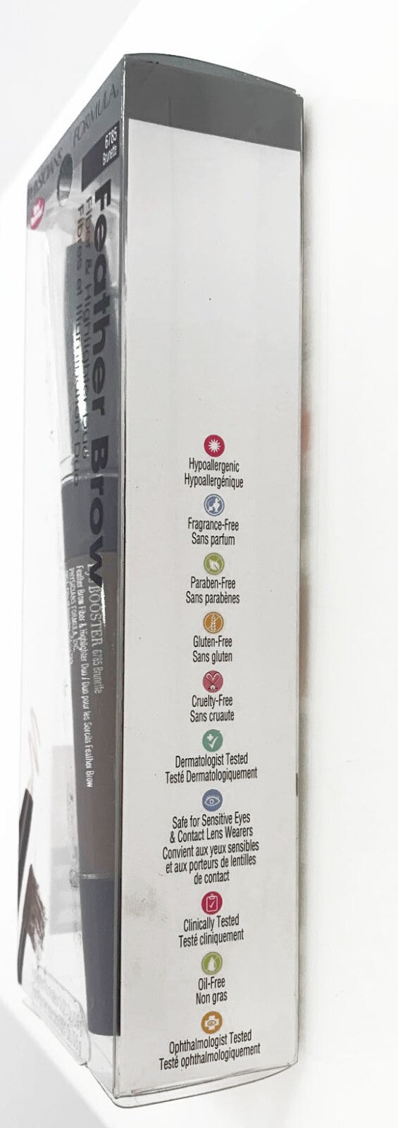 2 Physicians Formula Feather Brow 6785 BRUNETTE Fiber & Highlighter 2-in-1 Duo