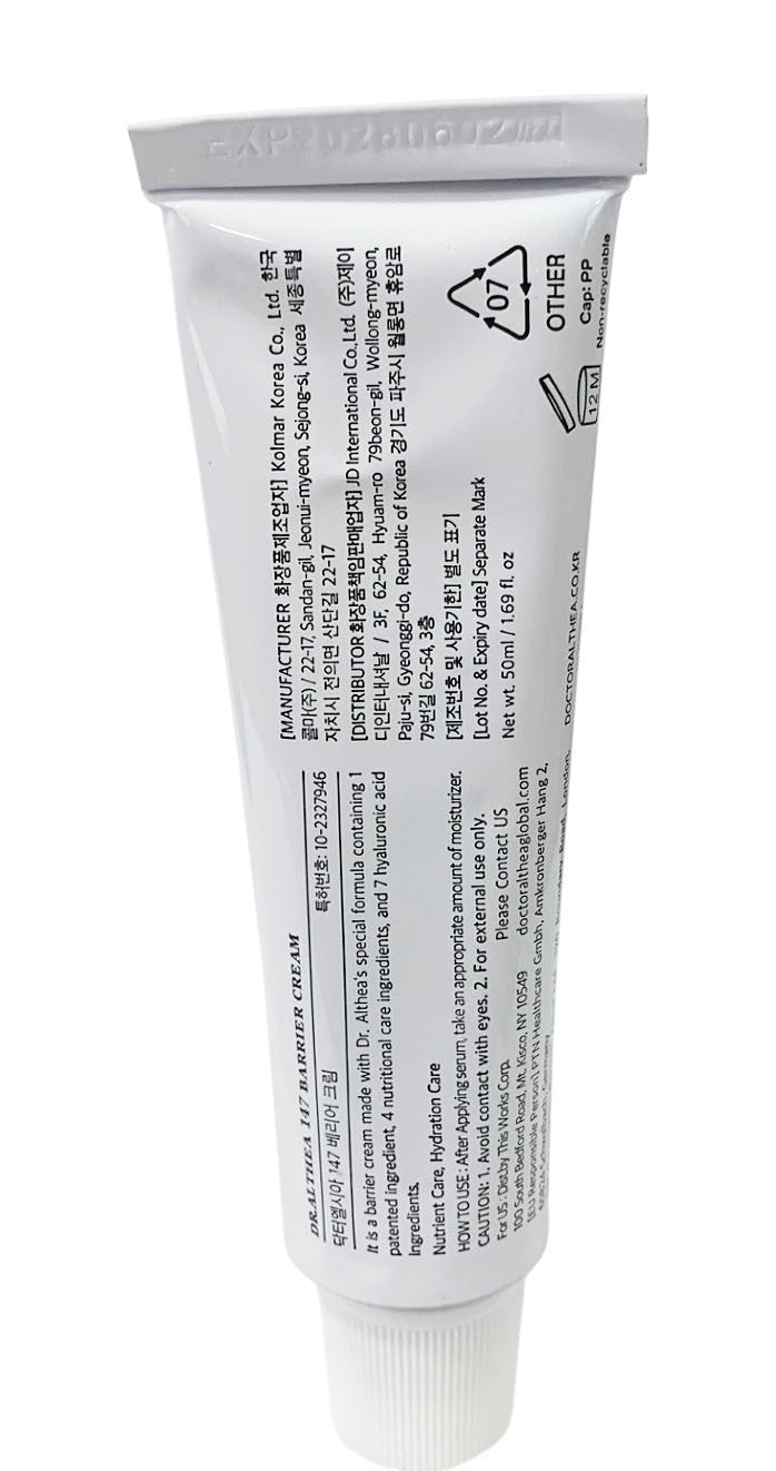 Dr. Althea 147 Barrier Cream Daily Skin Repair Cream 1.7oz Set of 2, Exp. 06/28