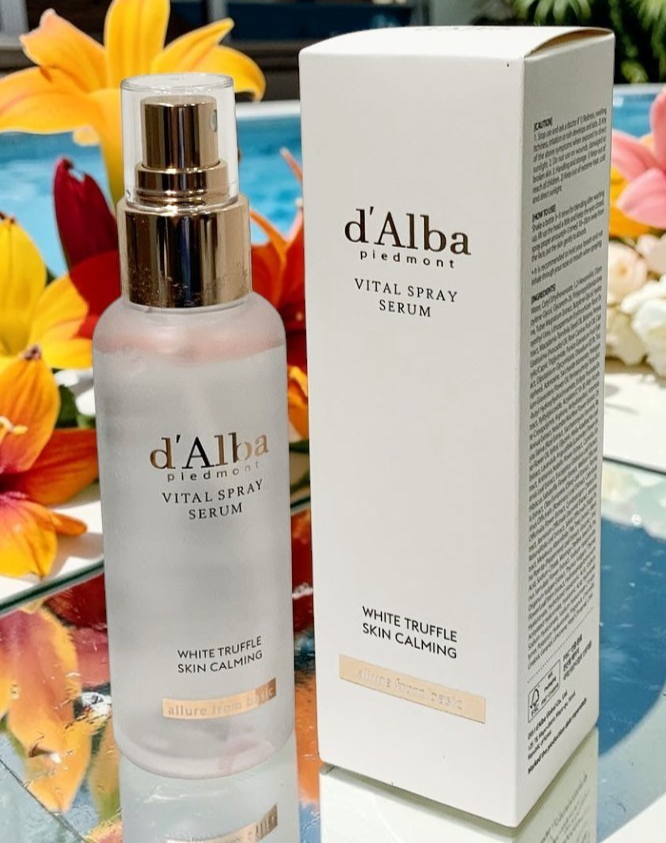 D'Alba White Truffle Skin Calming Vital Spray Serum 100ml/3.4oz Fresh Exp 1/2029