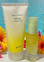 GOODAL GREEN TANGERINE VITA-C DARK SPOT CARE SERUM 40ml and CLEANSING FOAM 150ml