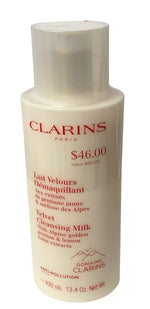 Clarins Velvet Cleansing Milk with Alpine Golden Gentian & Lemon Balm Extracts
