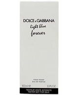 DOLCE & GABBANA Light Blue Forever Eau De Parfum 3.3oz for Women in White Box
