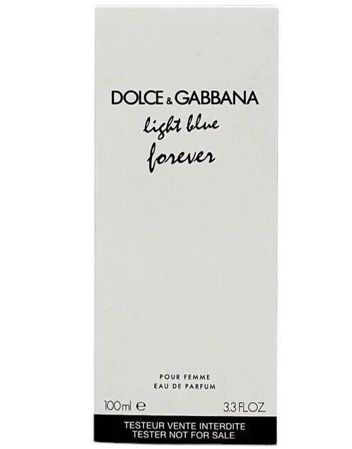 DOLCE & GABBANA Light Blue Forever Eau De Parfum 3.3oz for Women in White Box