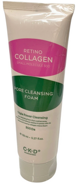 CKD RETINO COLLAGEN PORE CLEANSING FOAM, PEEL OFF MASK, INTENSIVE CREAM 3 PCS