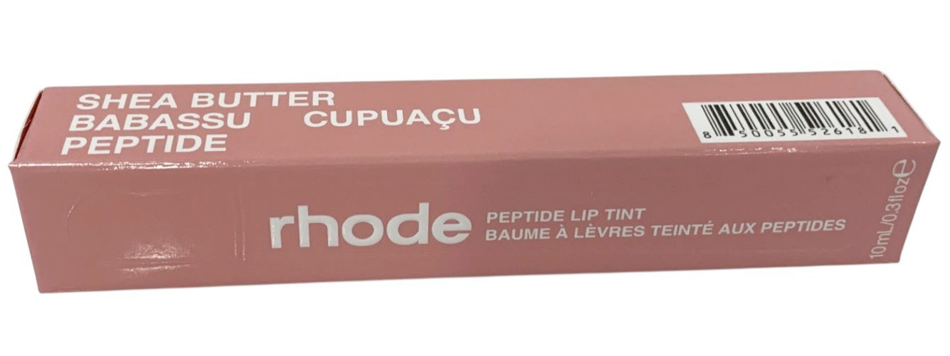 Rhode Peptide Lip Tint  10ml Shea Butter Sheer 3 pcs-Ribbon, Salty Tan, Espresso