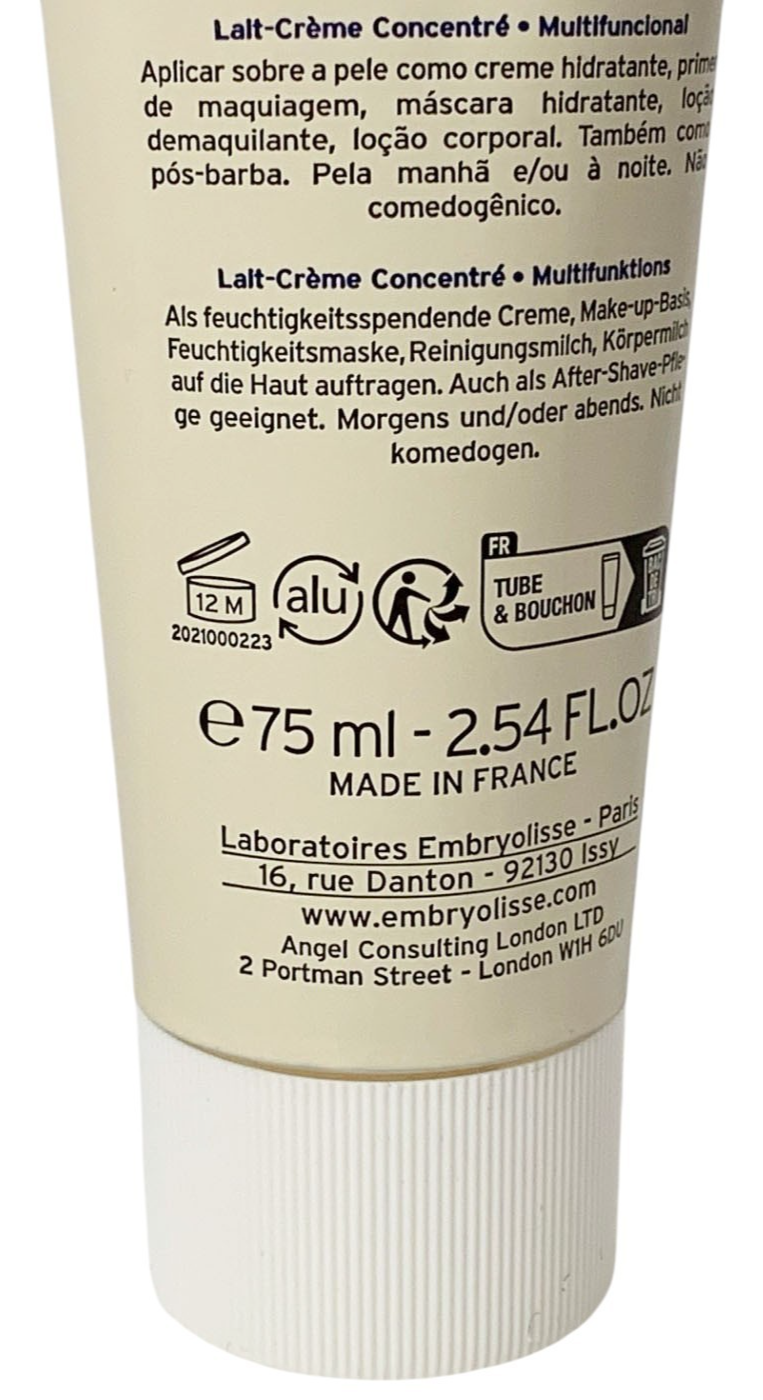 Embryolisse Lait Creme Concentre 75ml (2.6 oz) 24h Miracle Cream FRESH EXP 08/28