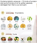 KERASYS HAIR CLINIC ADVANCED REPAIR AMPOULE NUTRITIONAL PROTECTION 10X KERATIN