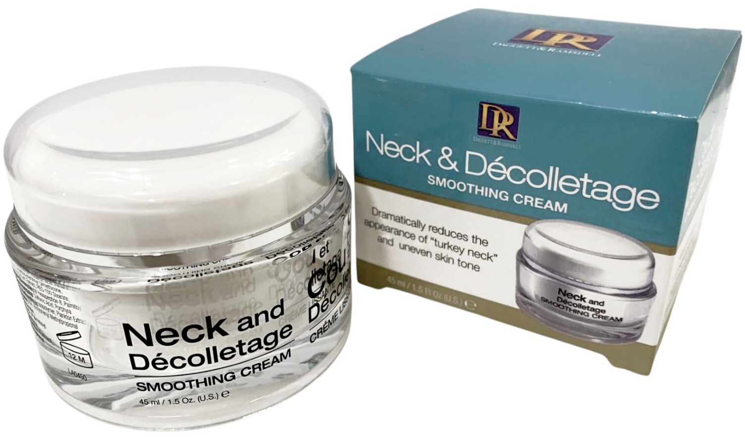 Daggett & Ramsdell NECK & DECOLLETAGE SMOOTHING CREAM Reduces TURKEY NECK 1.5oz