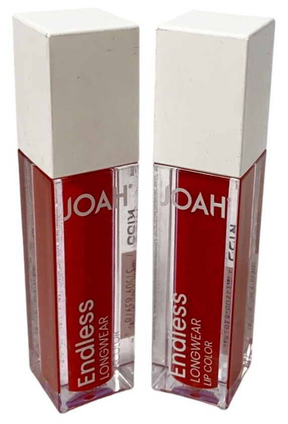 JOAH ENDLESS LONGWEAR LIP COLOR JSLL08 SMOOTHING PACK OF 2