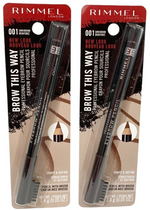 2 Rimmel Brow This Way Professional Eyebrow Pencils 