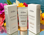 D'ALBA Waterfull UV Essence Tone-Up Sun Cream Pink Correcting 50ml+50ml Duo SET