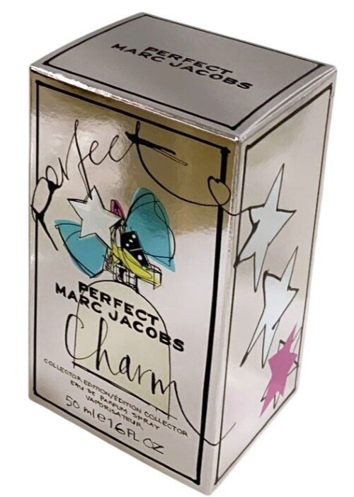 Marc Jacobs Perfect Charm Collector Edition EDP Spray 1.6Oz AUTHENTIC UNSEALED