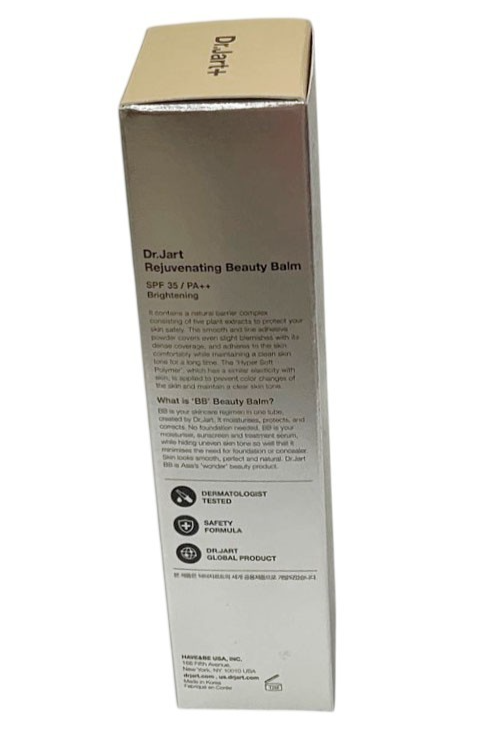 Dr. Jart + REJUVENATING BB BEAUTY BALM SPF 35/PA++BRIGHTENING 40ml Exp 10/28