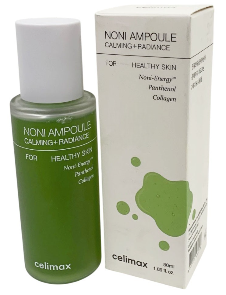 CELIMAX NONI ENERGY AMPOULE 50ml Calming + Radiance Skin K-Beauty Exp 04/2028