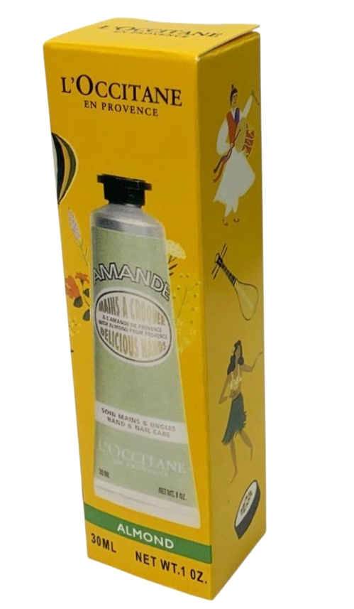 L'OCCITANE PROVENCE AROUND THE WORLD ALMOND HAND & NAIL CREAM 30mL/1oz SET OF 2
