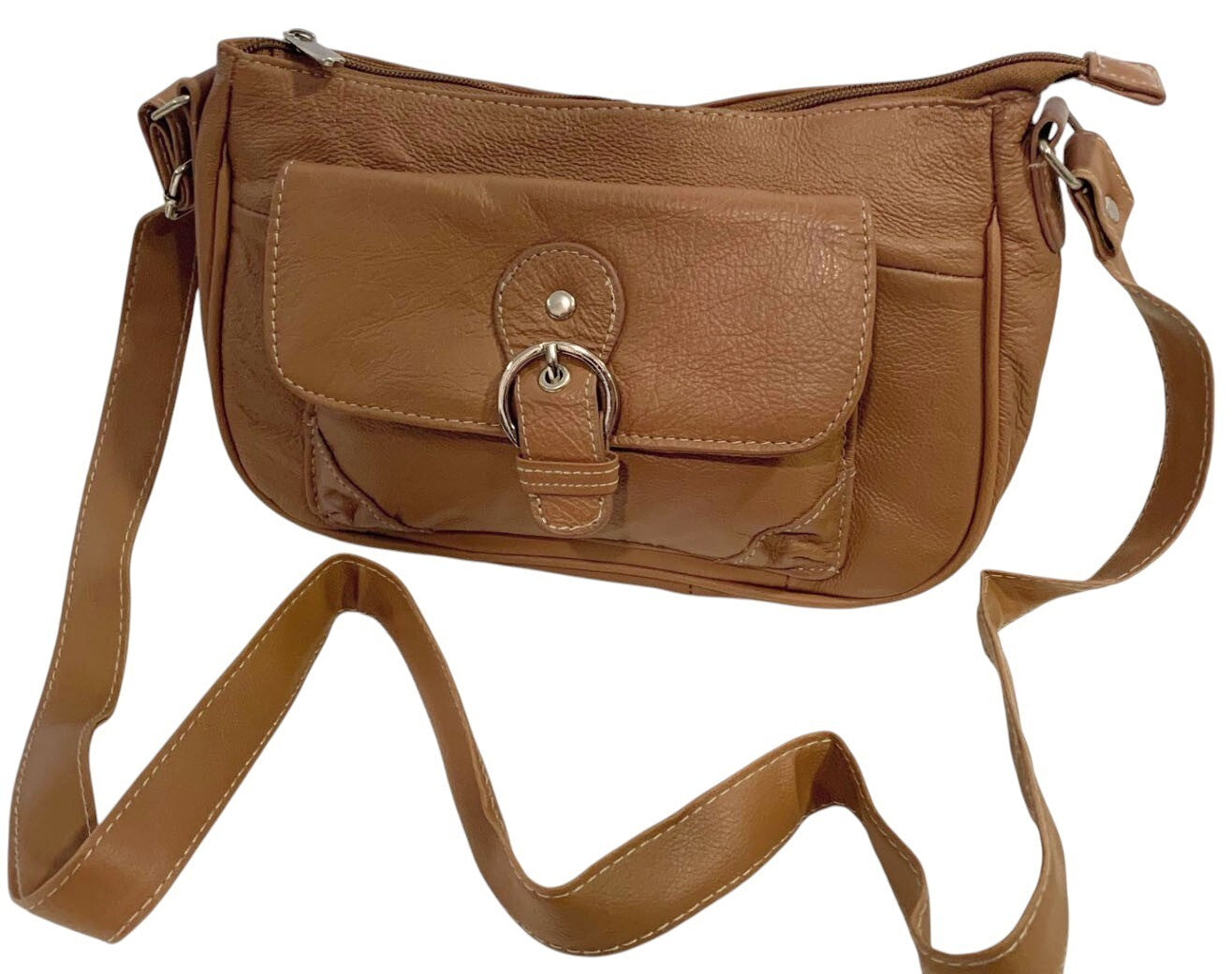 Brown Women Vintage Leather Messenger Cross Body Bag Handbag Purse Hobo Satchel