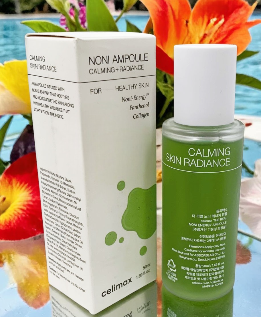 CELIMAX NONI ENERGY AMPOULE 50ml Calming + Radiance Skin K-Beauty Exp 04/2028