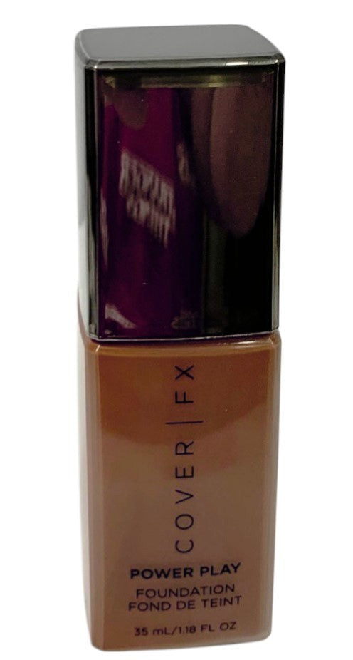 Cover FX Power Play Foundation P  100 Full Size 1.18 oz/35ml, Made in Italy