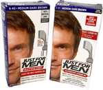 2-Just For Men Autostop Comb-In Easy No-Mix Haircolor A-40 Medium Dark Brown
