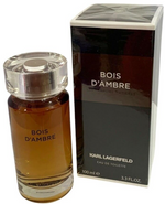 Karl Lagerfeld BOIS D'AMBRE Eau de Toilette Spray for Men 3.3oz NEW SEALED BOX