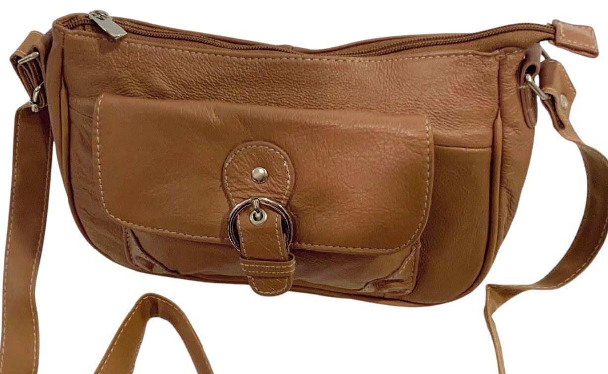 Brown Women Vintage Leather Messenger Cross Body Bag Handbag Purse Hobo Satchel