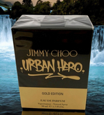 Jimmy Choo Urban Hero Gold Edition 1.7oz EDP Cologne for Men New In Sealed Box