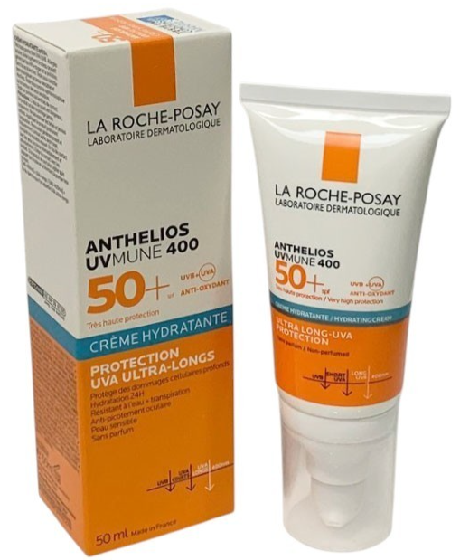 La Roche Posay ANTHELIOS UVMUNE 400 Moisturizing Cream SPF50+PERFUME FREE 50ml